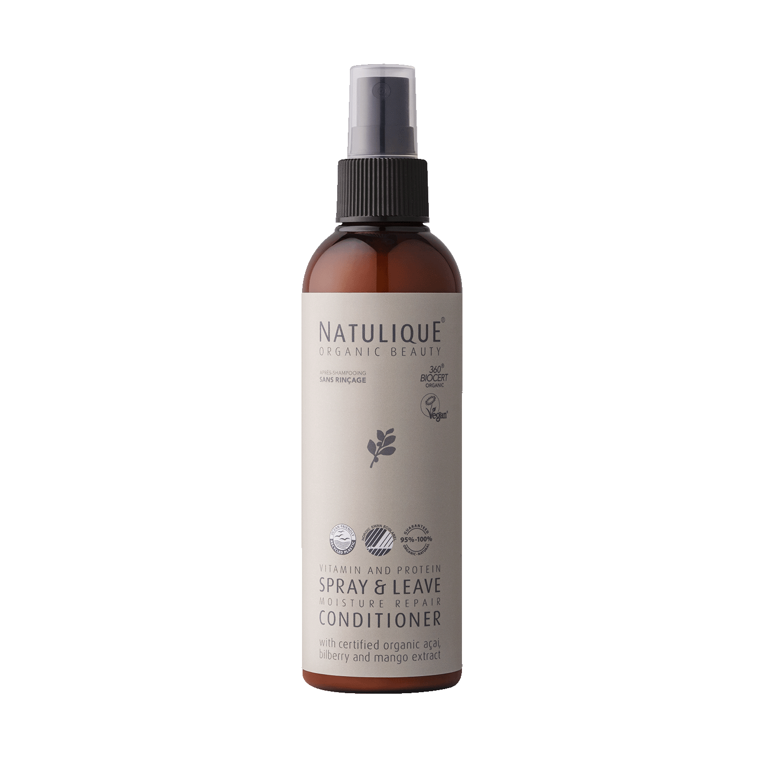 Après-shampooing sans rinçage Leave-In NATULIQUE, 195 ml
