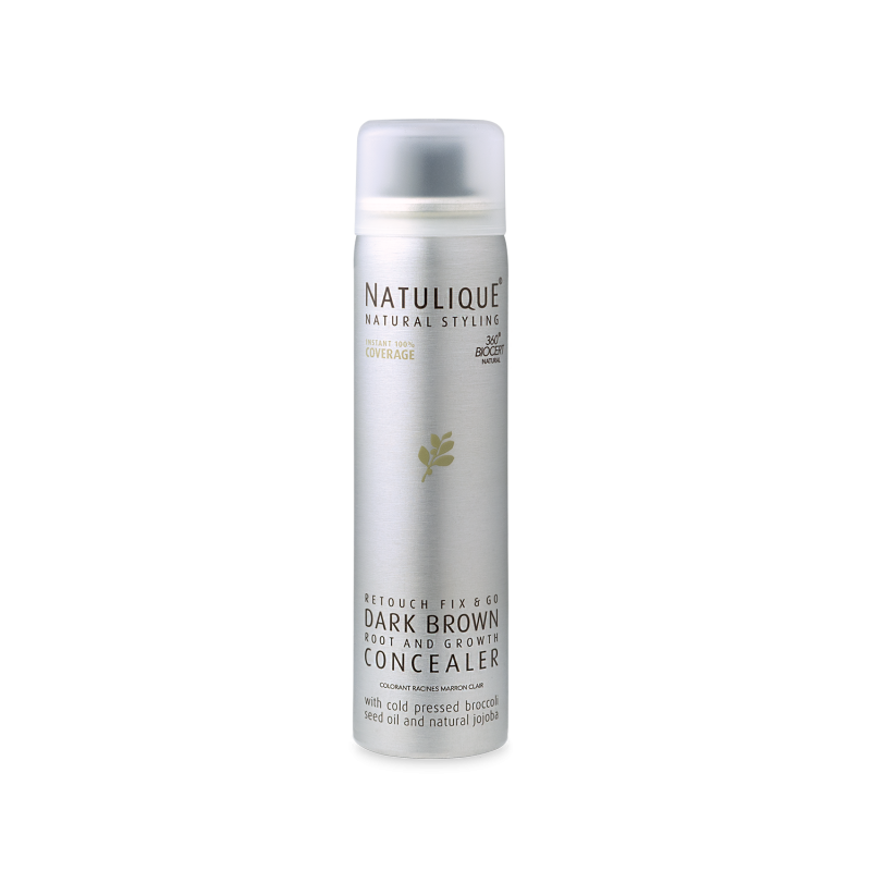 Correcteur de racines brun foncé NATULIQUE, 75 ml